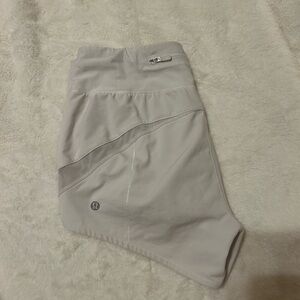 lululemon athletica Women's white shorts (rare)